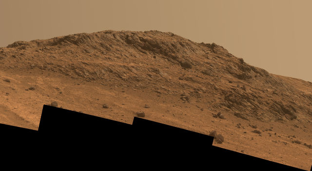 'Hinners Point' Above Floor of 'Marathon Valley' on Mars