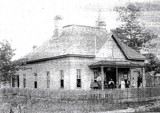 McAdams House in Bryant, AR. Courtesy of the Saline County Library.