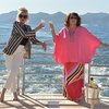 Still of Joanna Lumley and Jennifer Saunders in Ab Fab: The Movie (2016)