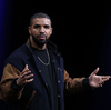 Recording artist Drake speaks about Apple Music during the Apple WWDC on June 8, 2015 in San Francisco, California.
