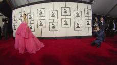 TIMELAPSE: On the Grammy red carpet