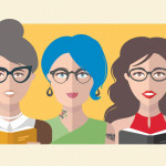 The many faces of the librarian stereotype. Illustration: Rebecca Lomax and Vlada Young/Shutterstock
