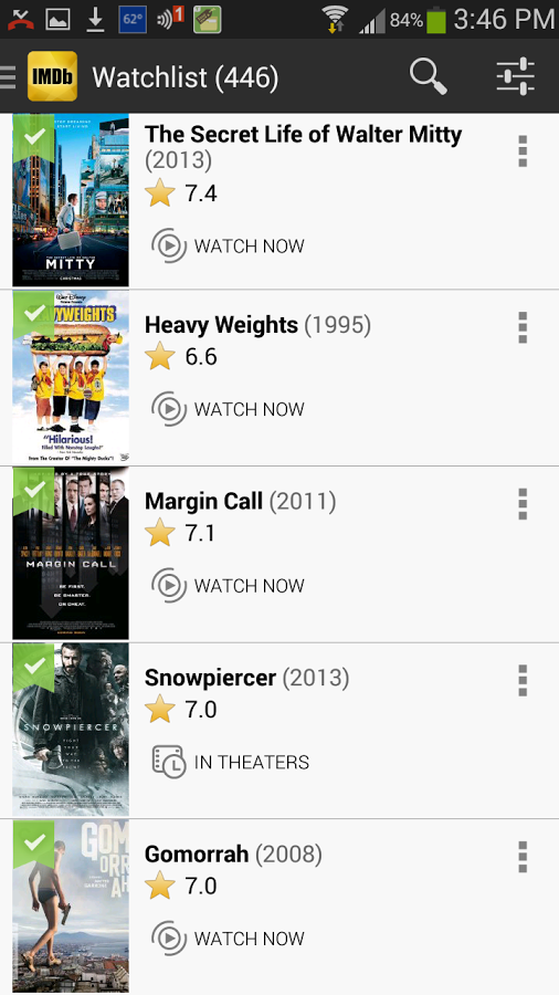   IMDb Movies & TV – snímek obrazovky 