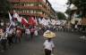 March commemorates elimination of violence against women, Paraguay