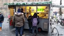 Danish hotdogs vendor