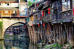 Stilt House in Phoenix Ancient Town China