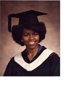 Michelle's graduation picture from Princeton University.