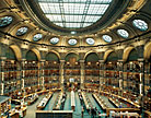 Richelieu Library - Oval reading room