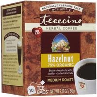 Teeccino   Caffeine Free Herbal Coffee - Hazelnut - 10 ct