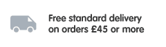 Free Standard delivery on orders £45 or more