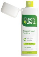 CleanWell   Natural Hand Sanitizer Spray - Original - 1 oz