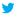 Twitter logo - a blue bird outline on a white background