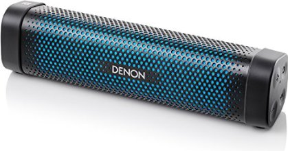 Denon Envaya Mini Portable Premium Bluetooth Speaker with NFC - Black/Blue(DSB100BKEM)