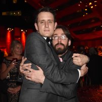 Martin Starr and Zach Woods at event of The 67th Primetime Emmy Awards (2015)