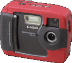 Casio rugged, water-resistant digital camera