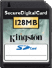 Kingston Introduces 128 MB SD card