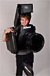 Photographer turns himself into living, fully-functional DSLR