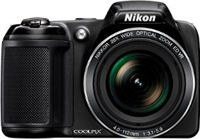 Nikon Coolpix L340 Bridge Camera - Black (20 MP, 28x Optical Zoom) 3-Inch LCD