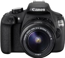 Canon EOS 1200D Digital SLR Camera with EF-S 18-55 mm f/3.5-5.6 III Lens