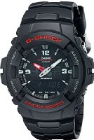Casio G-100-1BVMUR G-Shock Combi Resin Strap Watch - Black
