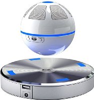ICE Orb Floating Bluetooth Speaker - White/Blue