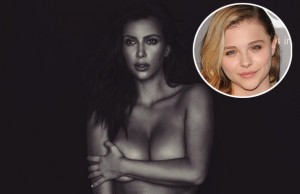 Kim Kardashian Naked and Chloe Grace Moretz