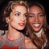 Cindy Crawford and Naomi Campbell