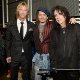 Johnny Depp, Alice Cooper and Duff McKagan