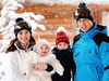 Kate And Wills Take Children On First Skiing Holiday
