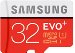Samsung Evo+ 32GB Class 10 micro SDHC Card Upto 80 Mbps speed (With adapter)