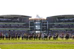 General view of the start of the 4.15 Crabbie's Grand National Chase