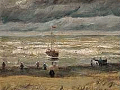 Van Gogh, View of the Sea at Scheveningen