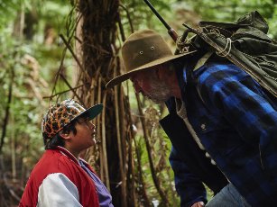 Still of Sam Neill and Julian Dennison in Hunt for the Wilderpeople (2016)