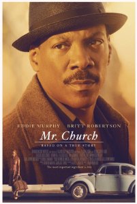 Eddie Murphy and Britt Robertson in Mr. Church (2016)