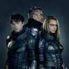 Still of Luc Besson, Dane DeHaan and Cara Delevingne in Valerian and the City of a Thousand Planets (2017)