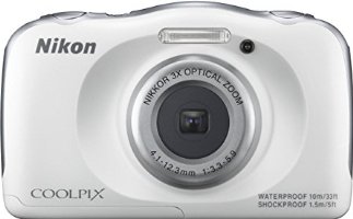 Nikon デジタルカメラ S33 防水 1317万画素 S33 ホワイト S33WH