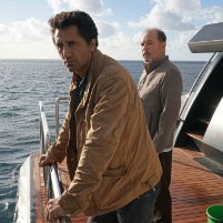 Still of Rubén Blades and Cliff Curtis in Fear the Walking Dead (2015)