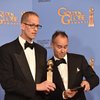Pete Docter and Jonas Rivera at event of 73rd Golden Globe Awards (2016)
