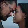 Still of Leonardo DiCaprio and Grace Dove in The Revenant (2015)
