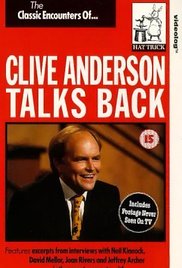 Clive Anderson Talks Back Poster