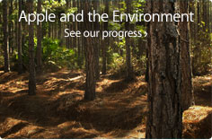Apple and the Environment. See our progress.