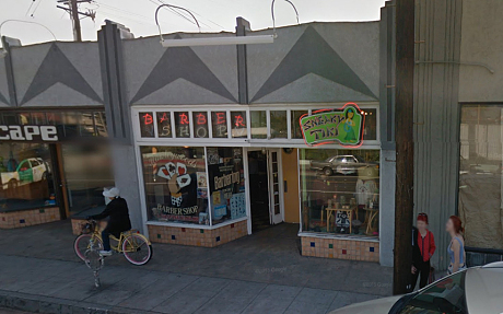 Hawleywood's Barber Shop in Long Beach, California