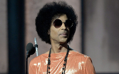 Prince at the3 2015 Grammy awards