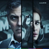George Clooney, Julia Roberts and Jack O'Connell in Money Monster (2016)