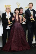 Lena Headey and David Nutter at The 67th Primetime Emmy Awards (2015)