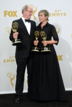 Frances McDormand and Richard Jenkins at The 67th Primetime Emmy Awards (2015)