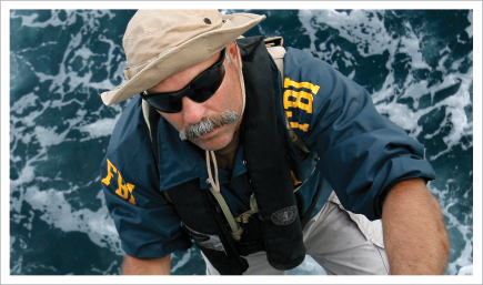 FBI HAZMAT Expert Boards Ship During Overseas Training Exercise (Reuters Photo) 