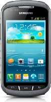 Samsung S7710 Galaxy Xcover 2 Smartphone (10,2 cm (4 Zoll) Touchscreen, 1GHz, Dual-Core, 1GB RAM, 4GB, 5 Megapixel Kamera, Android 4.1) titan/grau