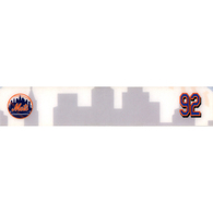 #90 Mets Spring Training Game Issued Locker Room Nameplate ()