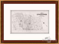 Englewood, 1876 (Framed Original Atlas Page)